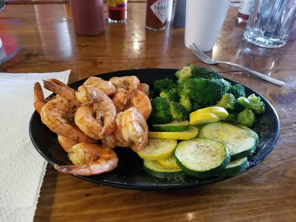 Boiled Shrimp Dinner