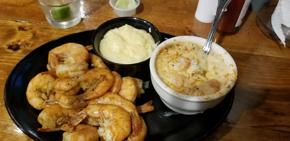 Steamed Shrimp Dinner